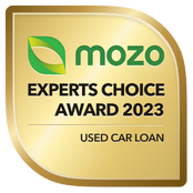 Mozo Experts Choice Award 2023 - Used Car Loan