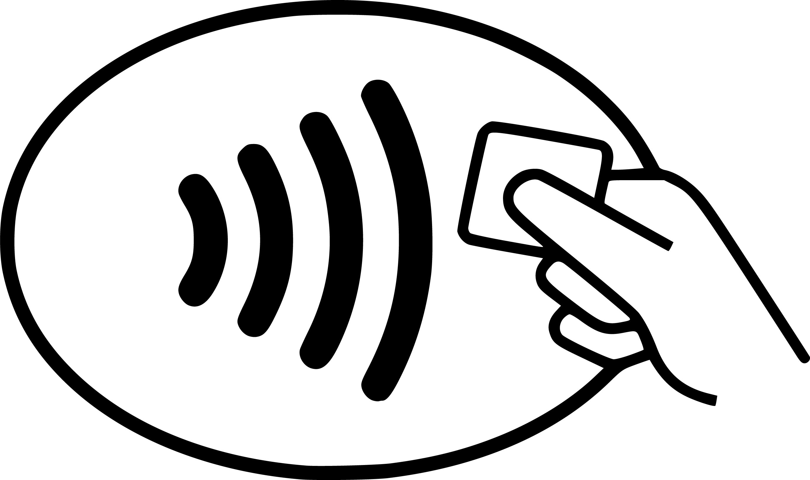 Look for the contactless symbol
